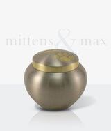 Pewter Brass Noah Medium Pet Urn