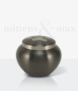 Slate Brass Noah Medium Pet Urn