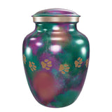 Gabrielle Paw Raku Pet Urn