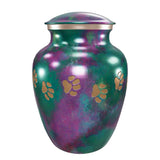 Gabrielle Paw Raku Pet Urn