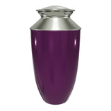 Purple Metal Annie Extra Large Pet Urn
