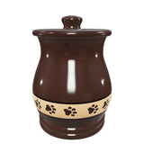 Angelo Brown Pawprint Pet Urn
