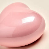 Pink Brass Amorette Pearl Heart Small Pet Urn