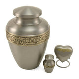 Pewter Brass Anapiel Extra Large Pet Urn