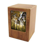 Natural MDF Photo Box Extra Large Pet Urn