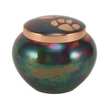 Raku Brass Noah Large Pet Urn