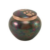 Raku Brass Noah Medium Pet Urn