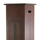 Brown Tara Pedestal XXL Pet Urn