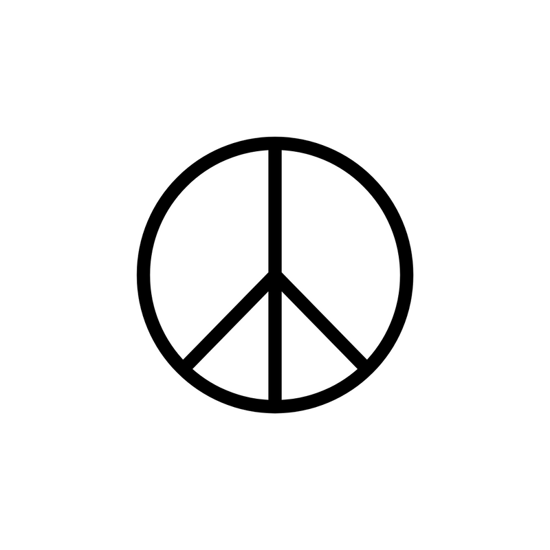 Peace sign - Mittens & Max, LLC