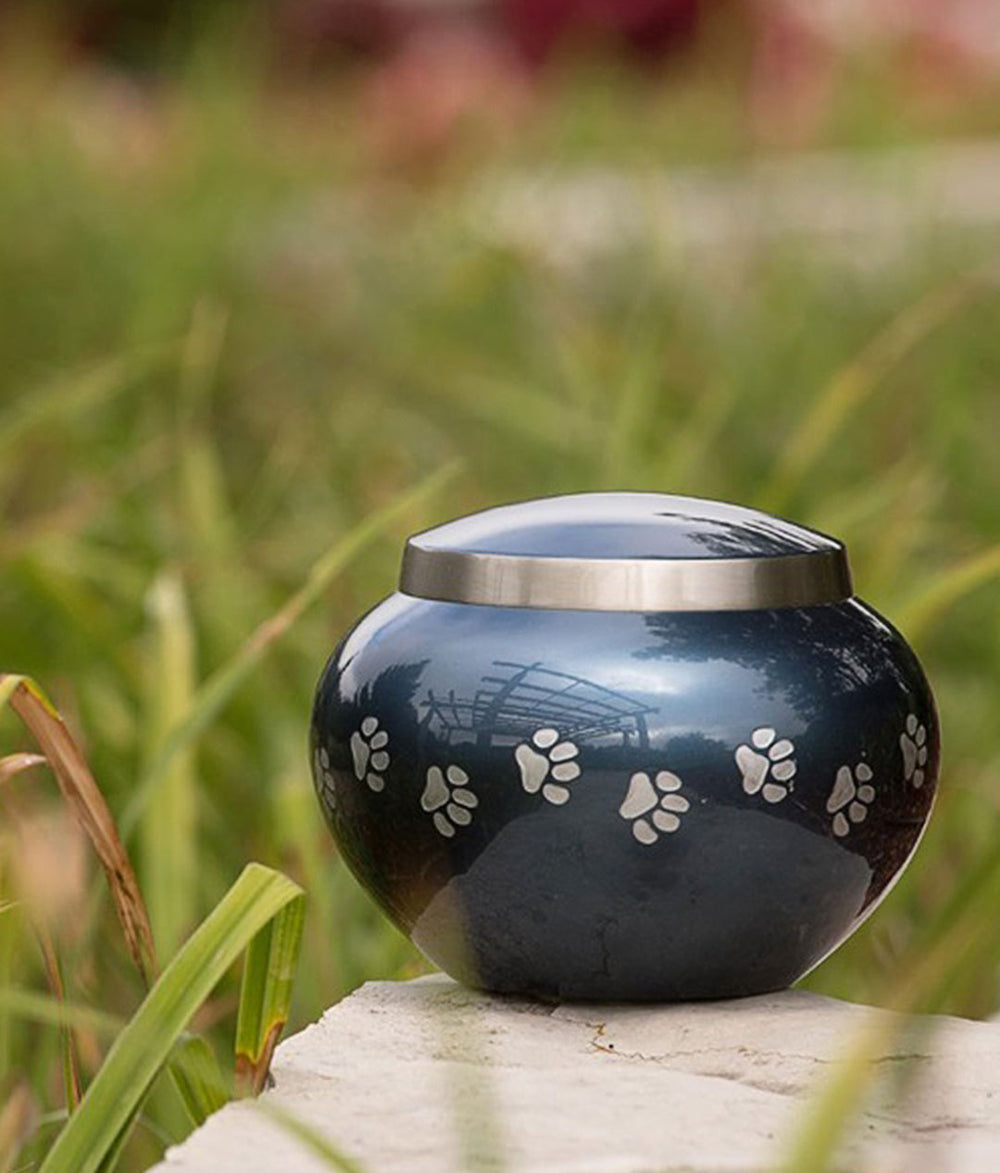 Noah Moonlight Blue Pet Urn