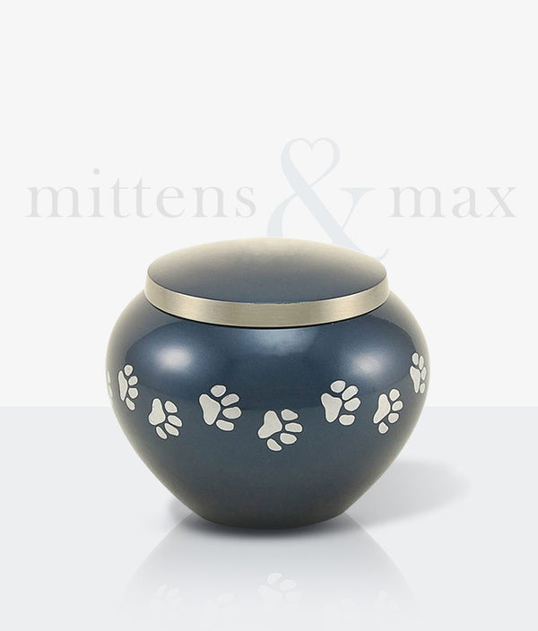 Noah Moonlight Blue Pet Urn - Mittens & Max, LLC