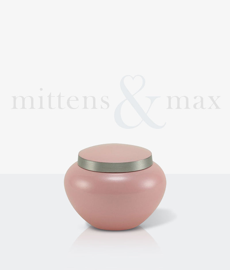 Noah Pink Pet Urn - Mittens & Max, LLC