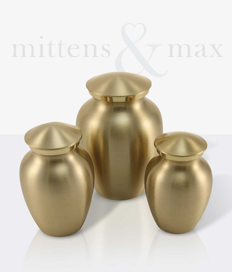 Classic Brass Gabrielle Pet Urn Collection