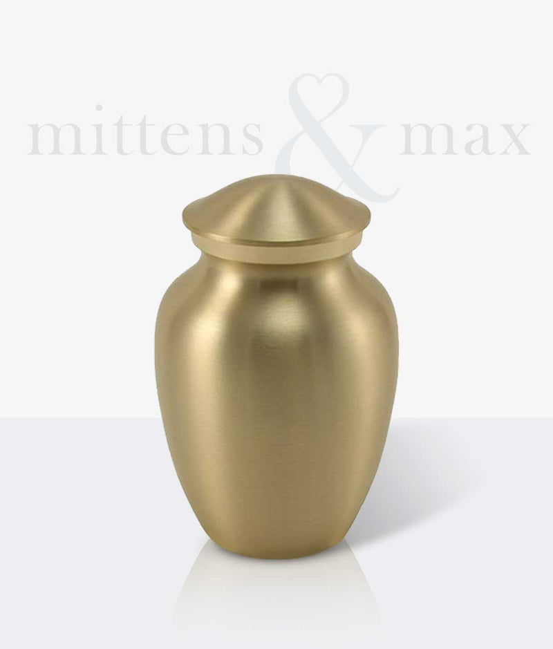 Classic Brass Gabrielle Medium Pet Urn