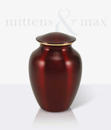 Red Brass Gabrielle Large Pet Urn