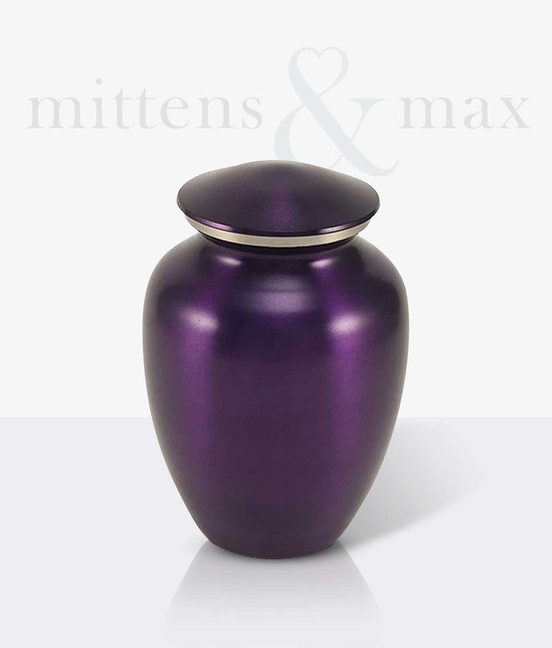 Violet Brass Gabrielle Large Pet Urn