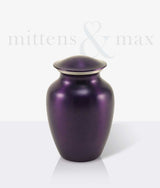 Violet Brass Gabrielle Medium Pet Urn