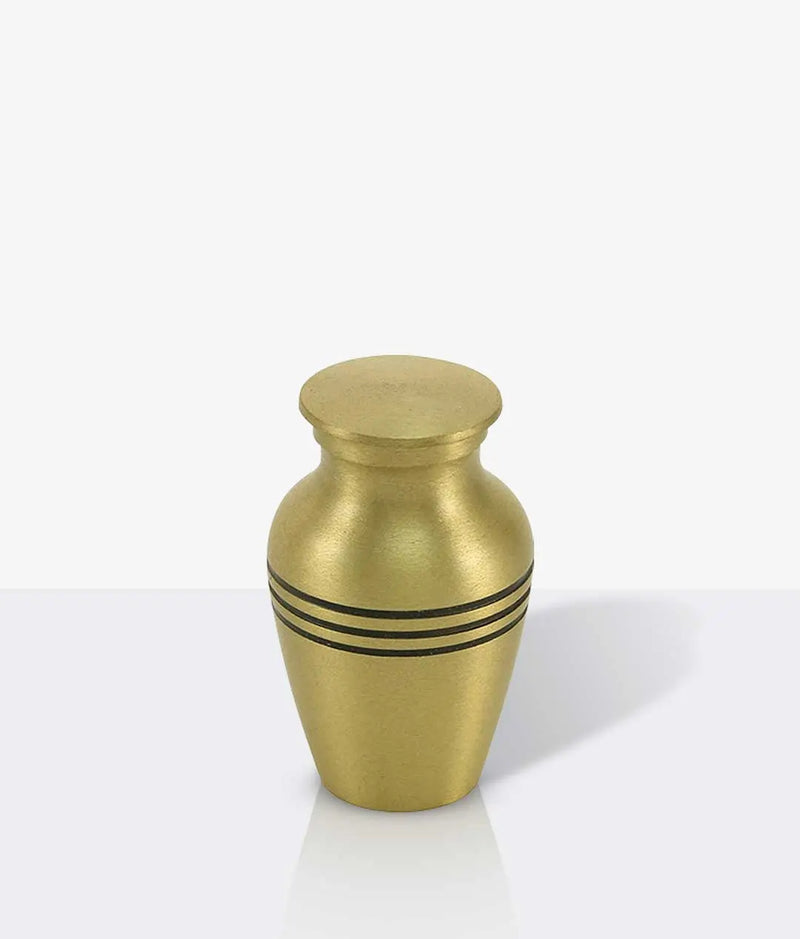 Bronze Brass Gabrielle Three Twine Keepsake Urn