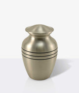 Pewter Brass Gabrielle Three Twine Medium Pet Urn