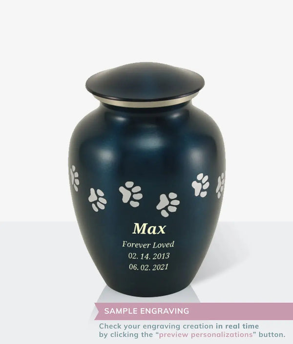 Blue Brass Micah Large Pet Urn