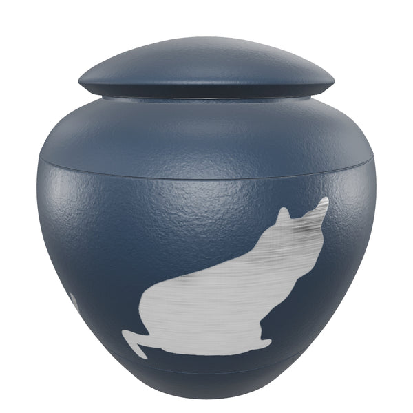 Blue Brass Felina Medium Pet Urn