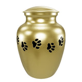 Gabrielle Paw Brass Pet Urn