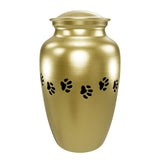 Gabrielle Paw Brass Pet Urn