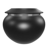 Black Aluminum Eden Large Pet Urn