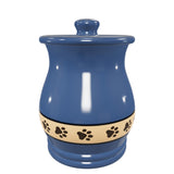 Angelo Blue Pawprint Pet Urn