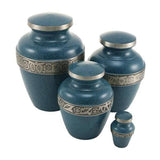 Blue Brass Anapiel Keepsake Urn