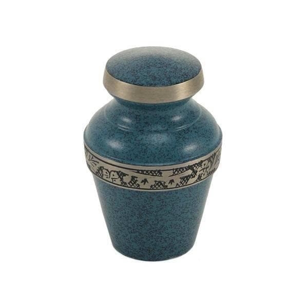 Blue Brass Anapiel Keepsake Urn