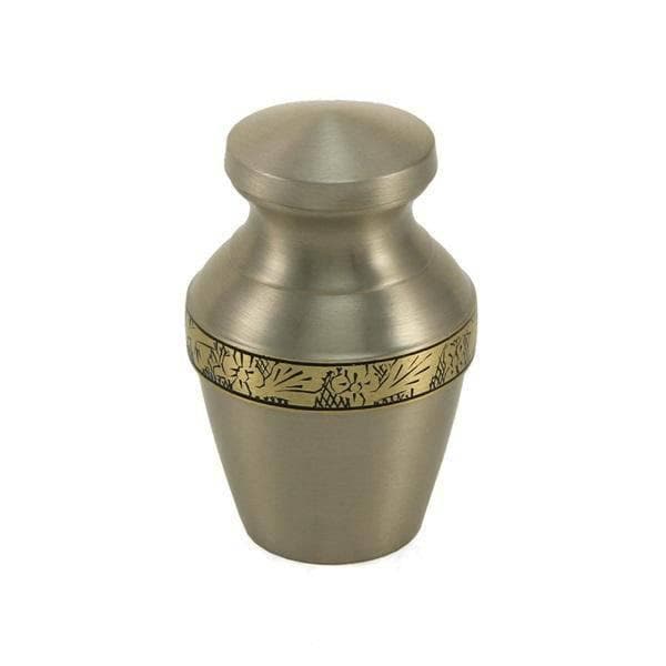 Pewter Brass Anapiel Keepsake Urn