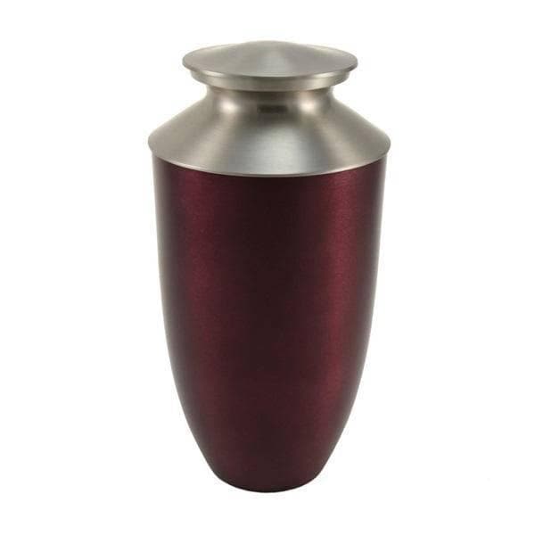 Ruby Red Metal Extra Large Pet Urn