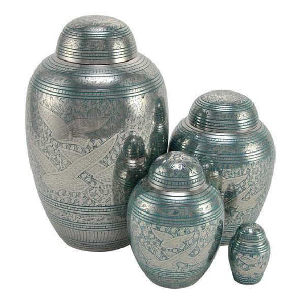 Brass Cremation Large Pet Urn