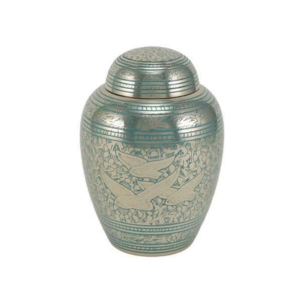 Brass Cremation Large Pet Urn