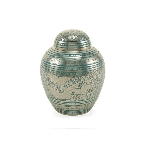 Brass Cremation Medium Pet Urn