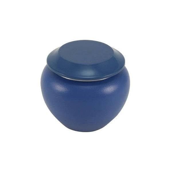 Blue Aluminum Eden Small Pet Urn