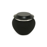 Black Aluminum Eden Small Pet Urn