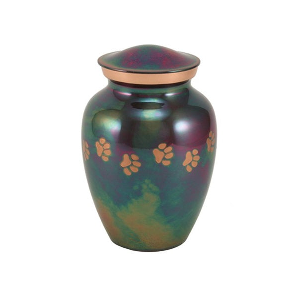 Gabrielle Paw Raku Large Pet Urn