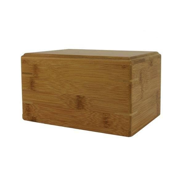 Natural Bamboo Forever Free Box Large Pet Urn