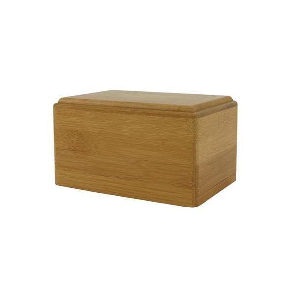 Natural Bamboo Forever Free Box Medium Pet Urn