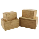 Natural Bamboo Forever Free Box Medium Pet Urn