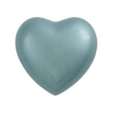 Blue Brass Mabel Ocean Heart Pet Keepsake Urn