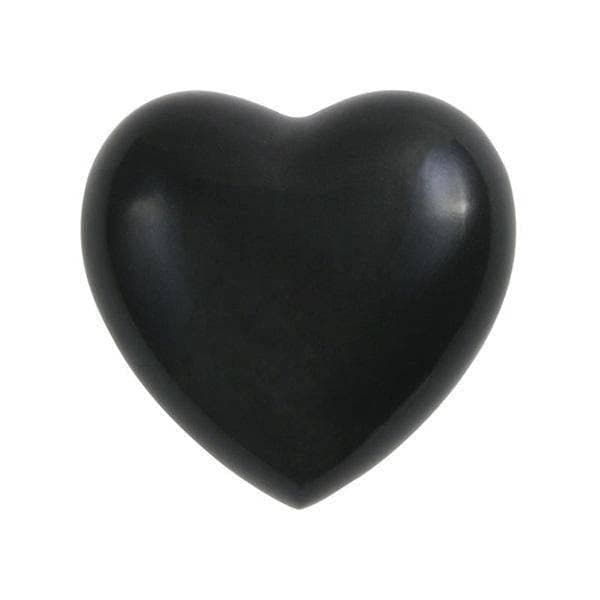 Black Brass Mabel Heart Pet Keepsake Urn