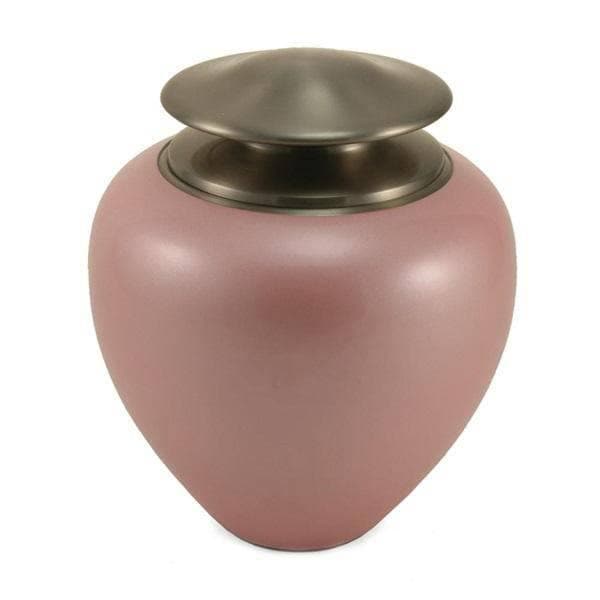 Pink Brass Mabel Extra Large Pet Urn