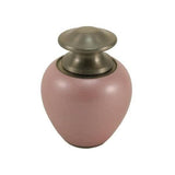 Pink Brass Mabel Pet Keepsake Urn