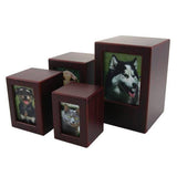 Cherry MDF Photo Box Extra Large Pet Urn