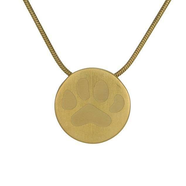 Bronze Stainless Steel Paddy-paw Pet Jewelry