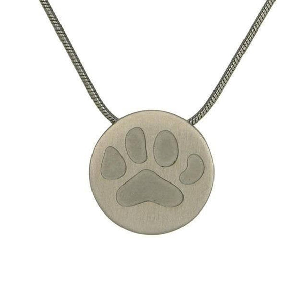 Pewter Stainless Steel Paddy-paw Pet Jewelry