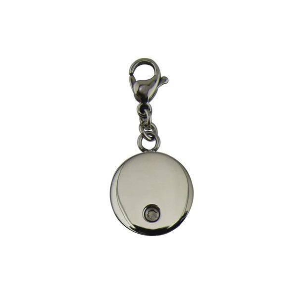 Pewter Stainless Steel Paddy-paw Pawprint Pet Jewelry